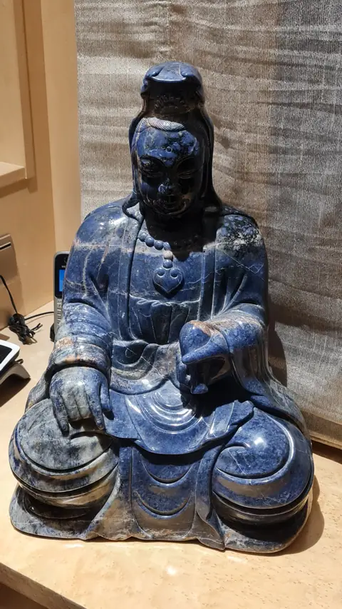 Buddha bleue