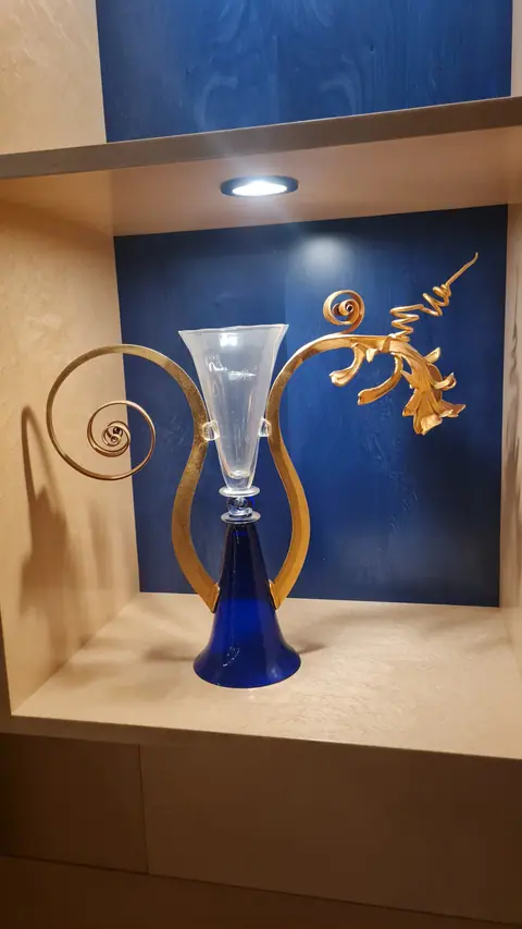 Vase en verre Ajeto