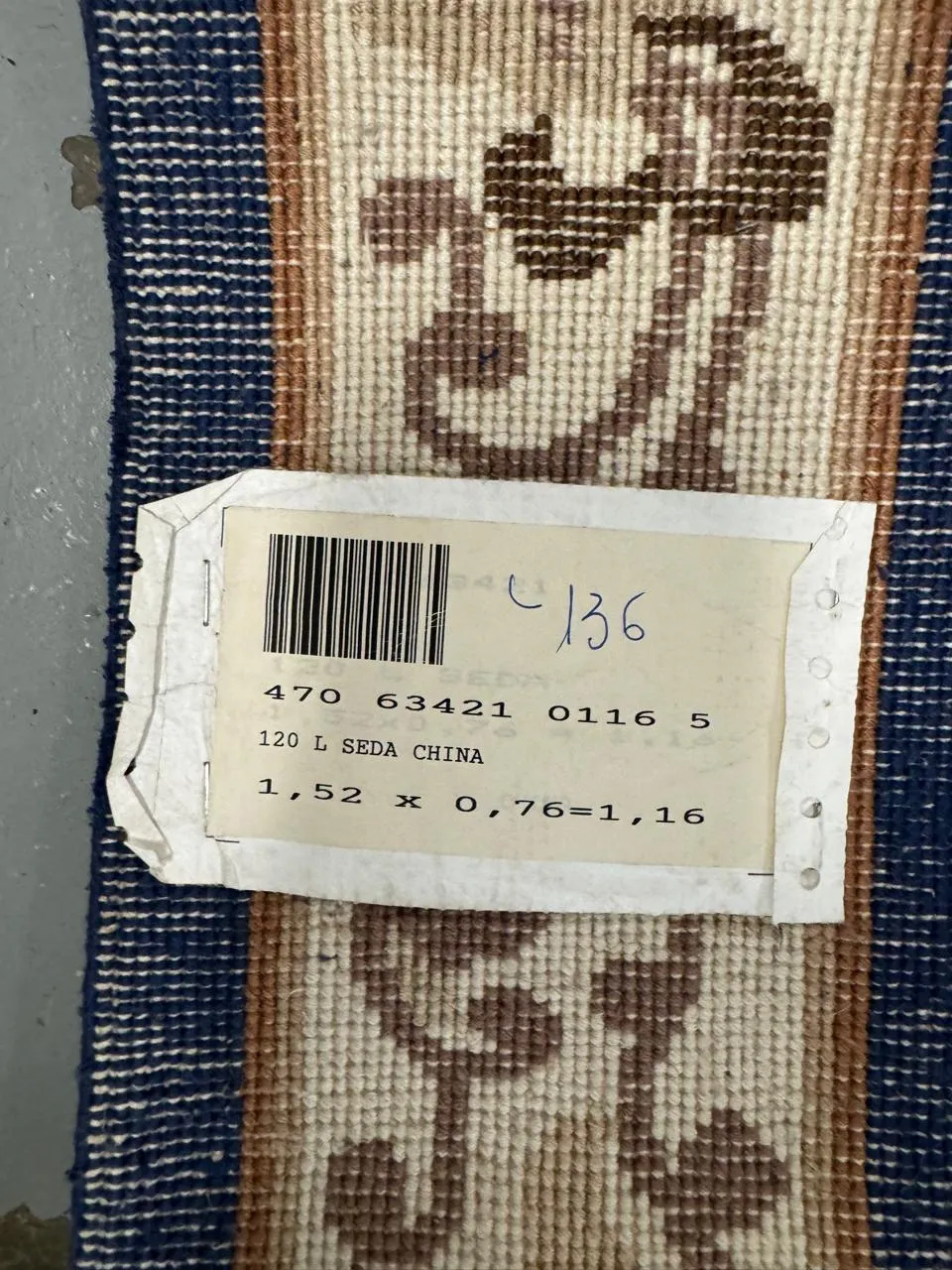 TAPIS CHINOIS EN SOIE