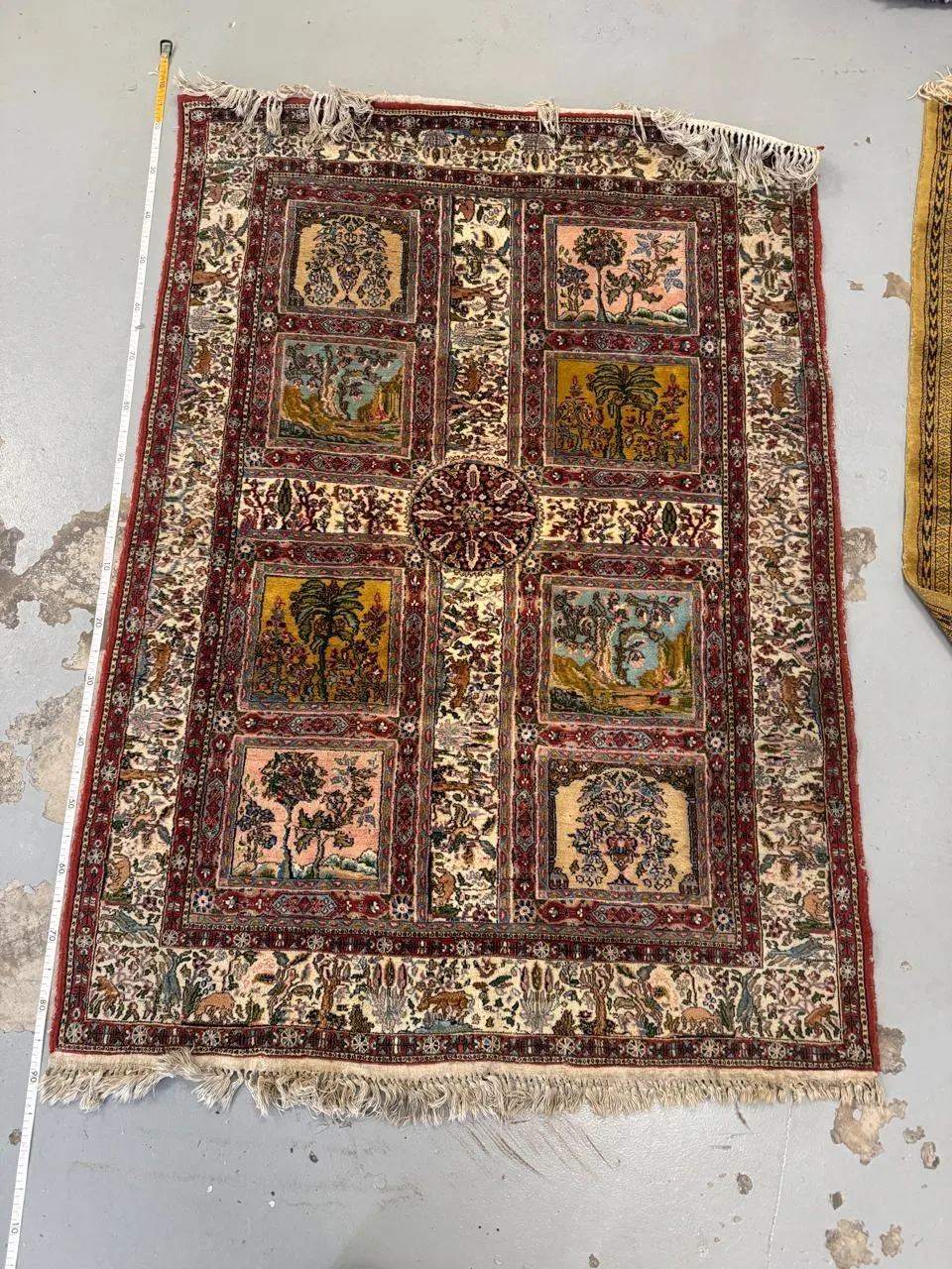 Tapis persan "Kashmar / Qum-style"